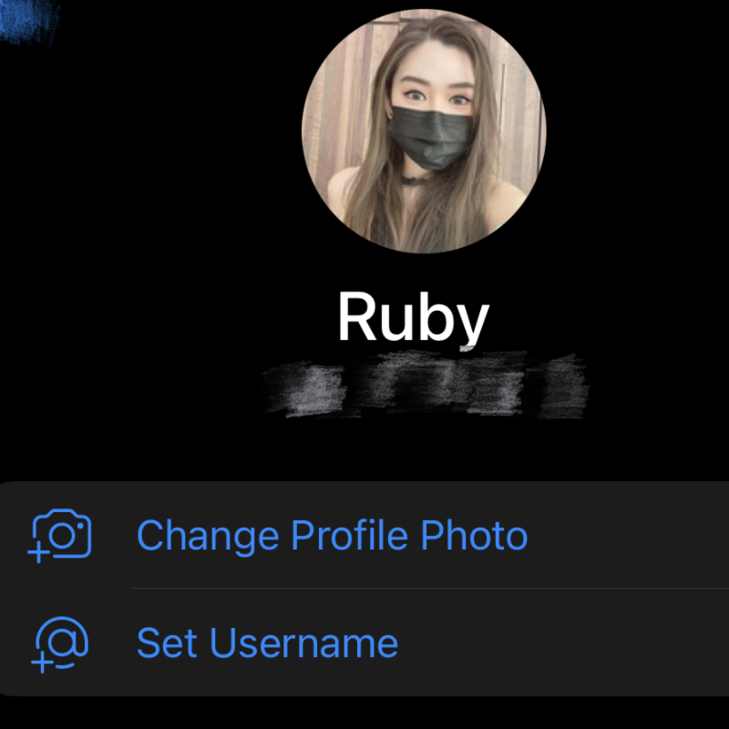 1:1 Personal Telegram Chat